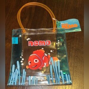 Vintage Disney Pixar Nemo Clear Bag new with tag